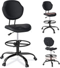 Adjustable Rolling Drafting Office Bar Stool
