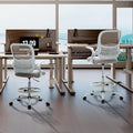 Ergonomic Rolling Tall Drafting Office Stool