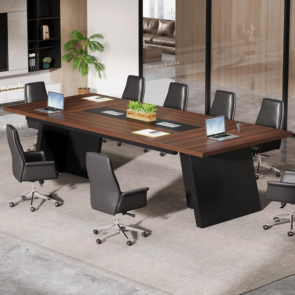 Modern 8ft Office Conference Meeting Table
