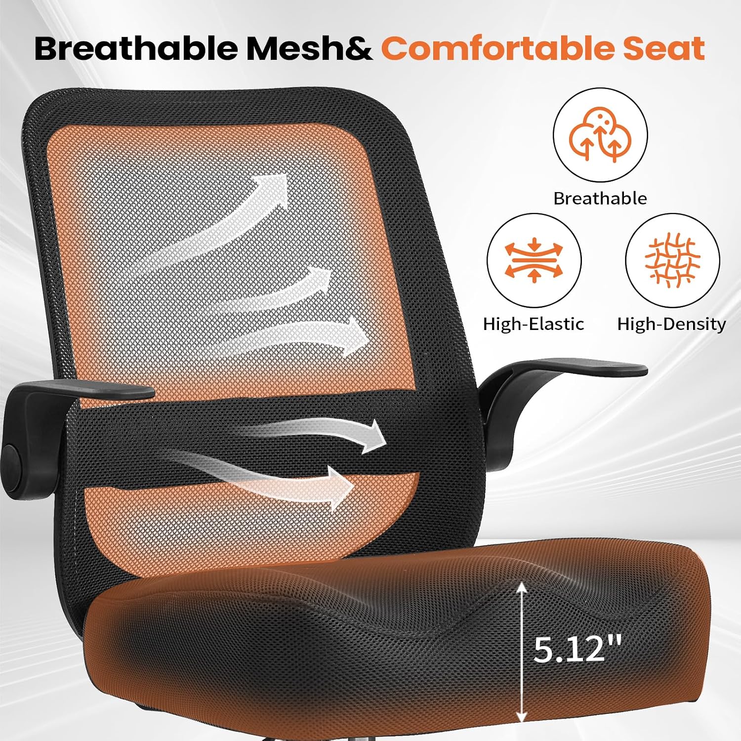Mesh Ergonomic Heavy Duty Drafting Office Chair