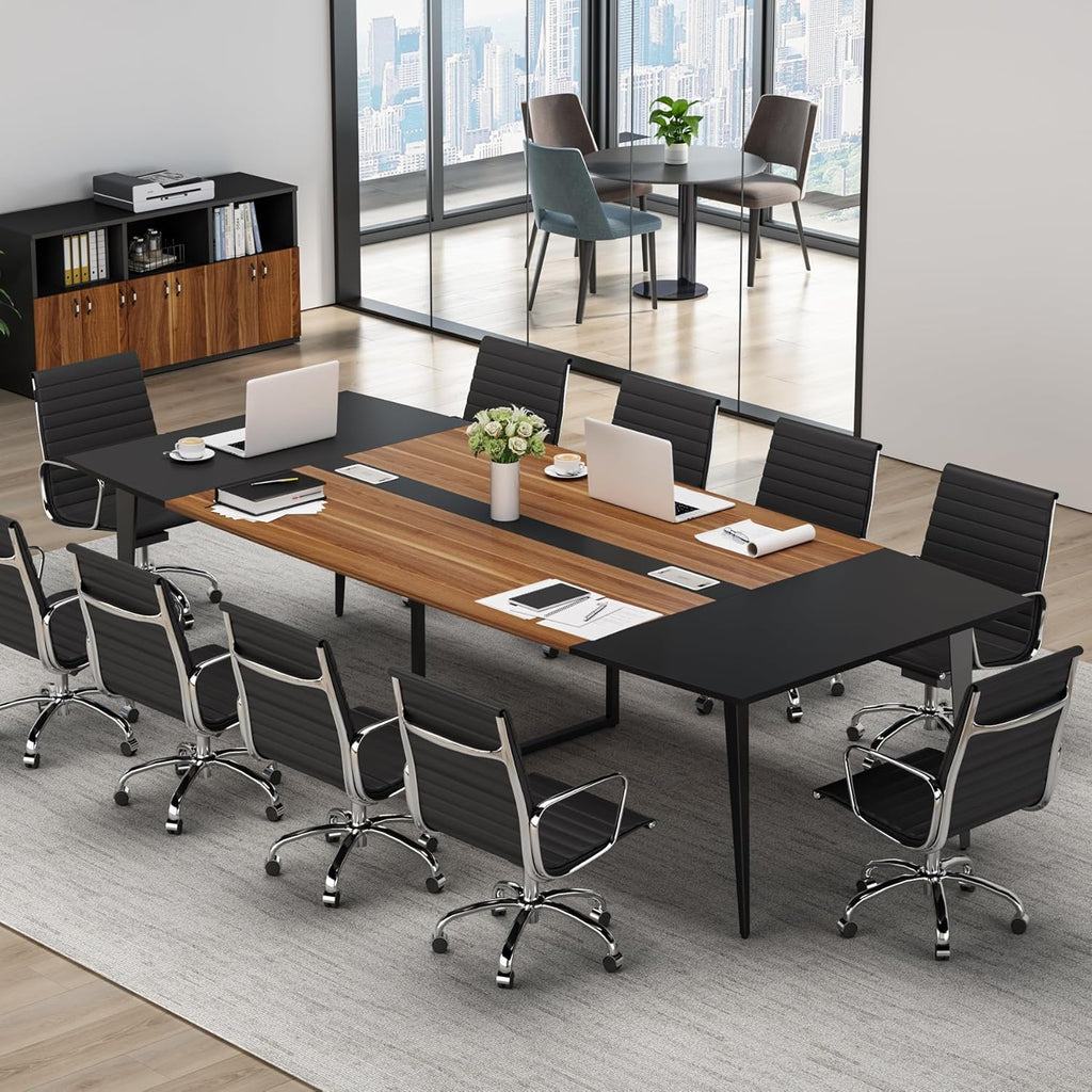 Boat Shaped 8FT Modern Office Conference Table