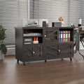 Herringbone Wheeled Lockable 2-Drawer File Cabinet