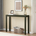 Modern Narrow Wooden Storage Console Entryway Table