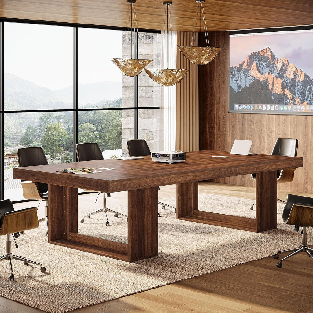 8FT Large Office Conference Table for Ten