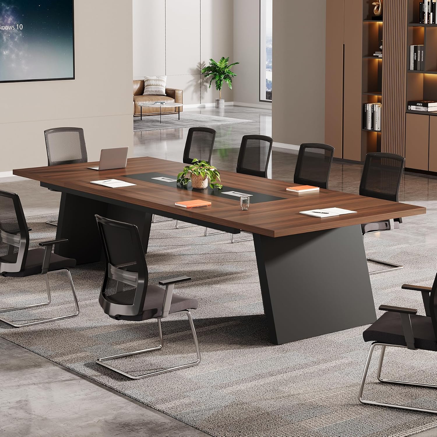 Modern 8ft Office Conference Meeting Table