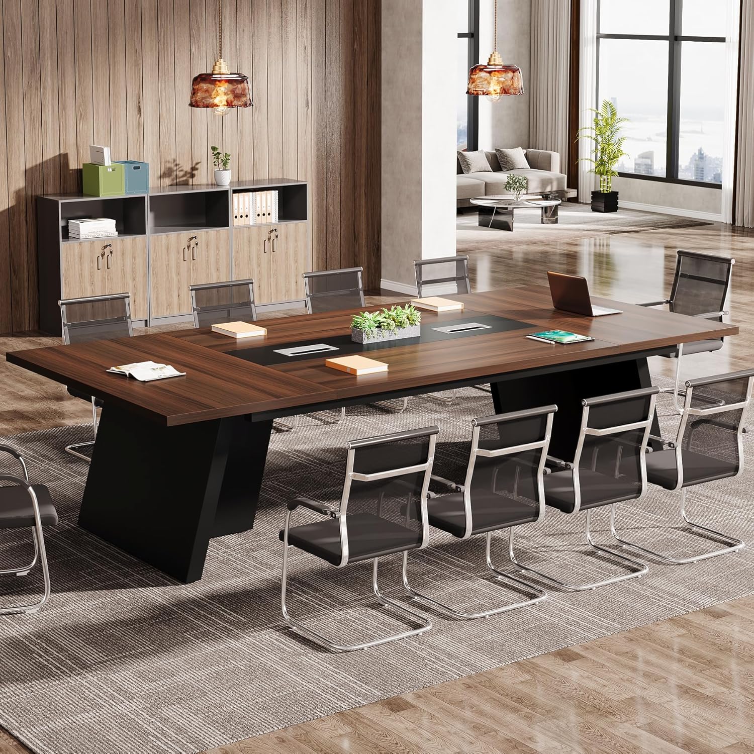 Modern 8ft Office Conference Meeting Table